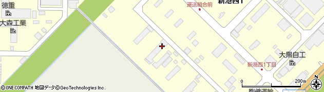 三和交通株式会社　石狩営業所貸切バス部周辺の地図