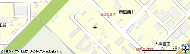 森川株式会社　北海道支店周辺の地図