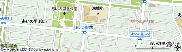 札幌キリスト教会あいの里チャペル周辺の地図