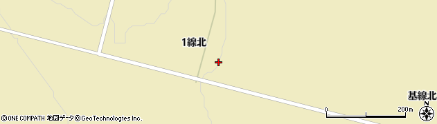 北海道河東郡鹿追町上幌内１線北周辺の地図