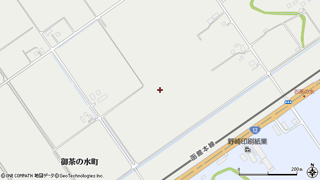 〒069-0384 北海道岩見沢市御茶の水町の地図