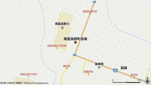 〒079-2400 北海道空知郡南富良野町（以下に掲載がない場合）の地図