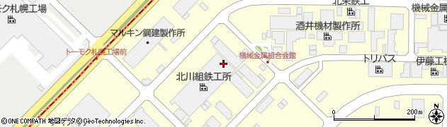 道央通商札幌営業所周辺の地図