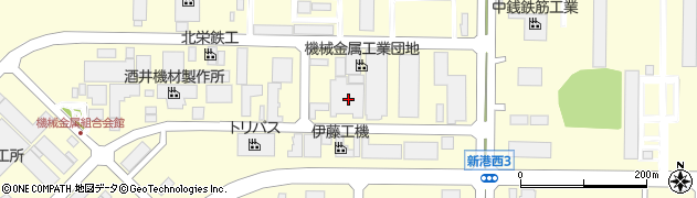 株式会社中央ネームプレート製作所　印刷第一工場周辺の地図
