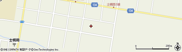 北海道士幌町（河東郡）士幌（東５条２丁目）周辺の地図