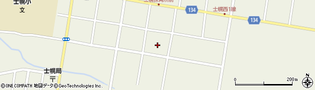 北海道士幌町（河東郡）士幌（東４条２丁目）周辺の地図