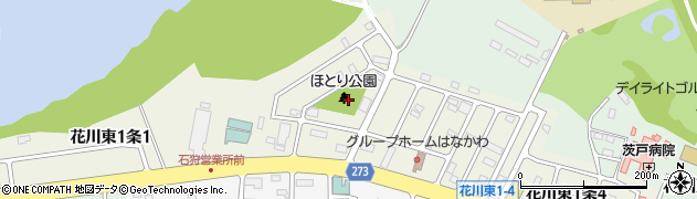 花川東ほとり公園周辺の地図