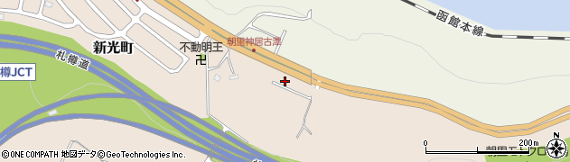 北海道小樽市新光町426周辺の地図