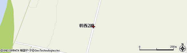 北海道士幌町（河東郡）士幌（幹西２線）周辺の地図