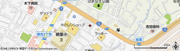 金星小樽ハイヤー株式会社　朝里営業所周辺の地図