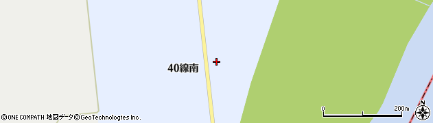 江別奈井江線周辺の地図