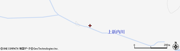 上新内川周辺の地図
