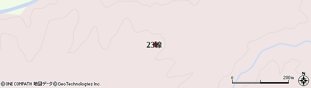 北海道釧路市阿寒町布伏内甲２３線周辺の地図