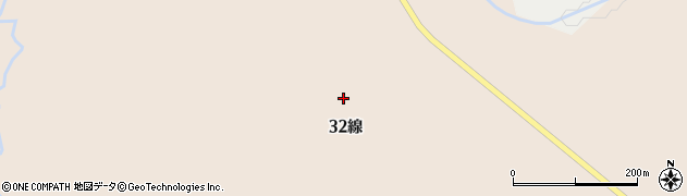 北海道釧路市阿寒町上仁々志別３２線周辺の地図