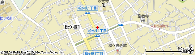 松ケ枝堂薬局本店周辺の地図