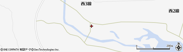 北海道新得町（上川郡）新内（西３線）周辺の地図