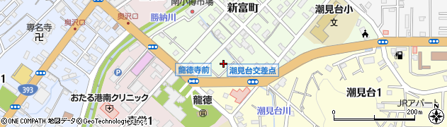 北海道小樽市新富町15周辺の地図