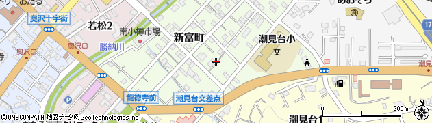 北海道小樽市新富町8周辺の地図