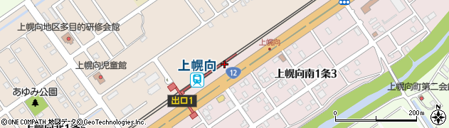 上幌向駅周辺の地図