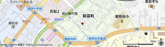北海道小樽市新富町11周辺の地図