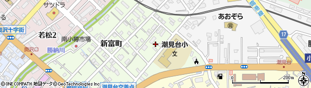 北海道小樽市新富町7周辺の地図