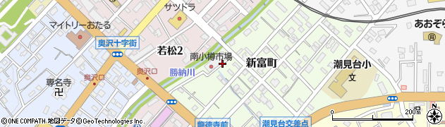 北海道小樽市新富町12周辺の地図