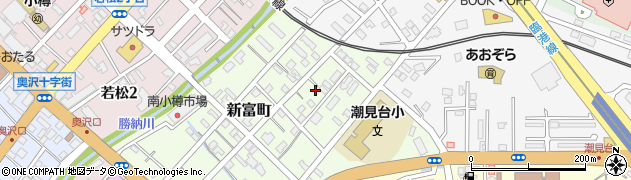 北海道小樽市新富町6周辺の地図