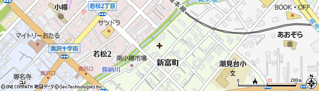 北海道小樽市新富町2周辺の地図
