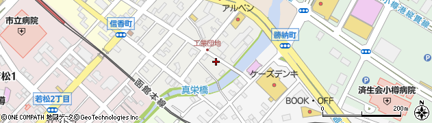 株式会社伊藤忠エネクスホームライフ北海道　くらしの森小樽営業所周辺の地図