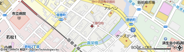 株式会社トクシャ小樽支店周辺の地図