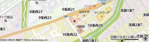 北海道岩見沢市１０条西21丁目1周辺の地図
