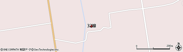 北海道釧路市阿寒町下徹別（３２線）周辺の地図
