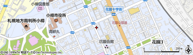 社会福祉法人小樽市社会福祉協議会たんぽぽ指定訪問介護事業所周辺の地図