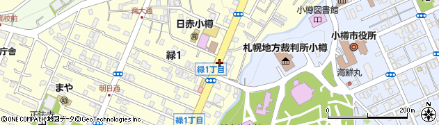 市民会館通周辺の地図