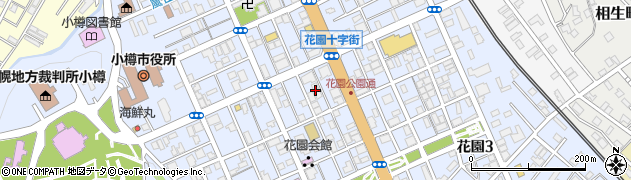 金星小樽ハイヤー株式会社　本社事務所周辺の地図