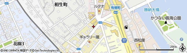小樽オルゴール堂　遊工房周辺の地図