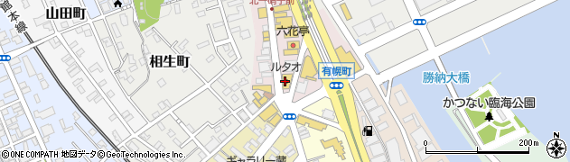 小樽洋菓子舗ルタオ本店周辺の地図