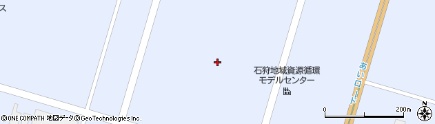 北海道石狩市新港南周辺の地図