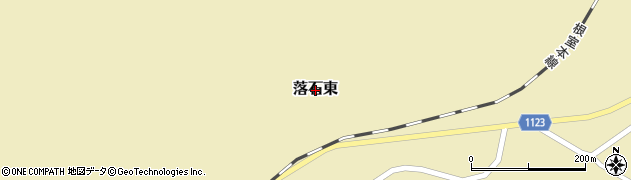 北海道根室市落石東周辺の地図