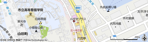 鱗商会堺町店周辺の地図