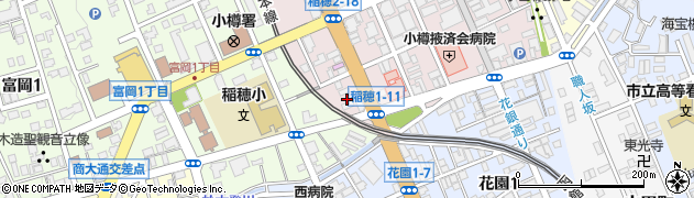 キャンドルライトカフェ＆レストラン 小樽Muse周辺の地図