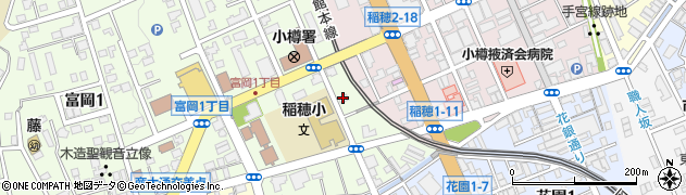 グランセ小樽富岡周辺の地図