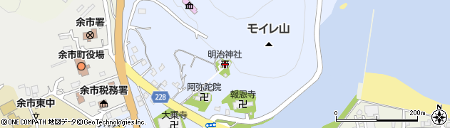 明治神社周辺の地図