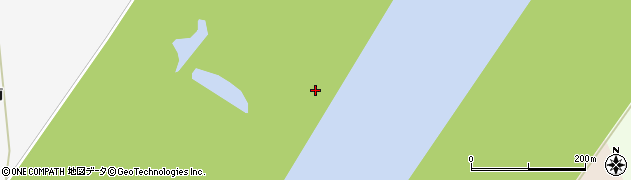 北海道新篠津村（石狩郡）第４４線（南）周辺の地図