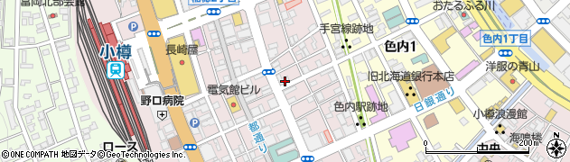 太陽生命保険株式会社　小樽支社周辺の地図