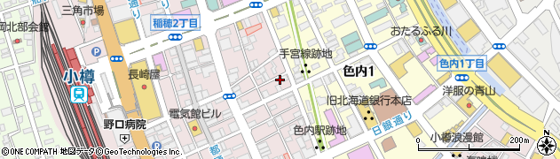 南北海道ヤクルト　販売株式会社　中央センター周辺の地図