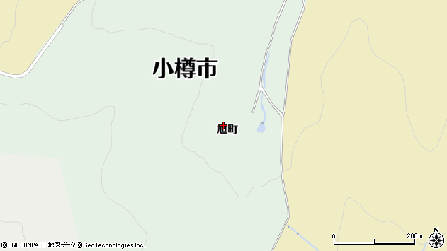〒047-0035 北海道小樽市旭町の地図