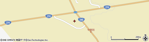 北海道釧路市阿寒町徹別中央３４線39周辺の地図