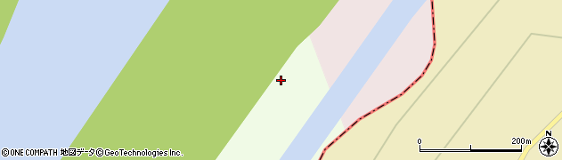 北海道新篠津村（石狩郡）第４５線（南）周辺の地図