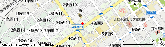 株式会社岩見沢葬儀社周辺の地図